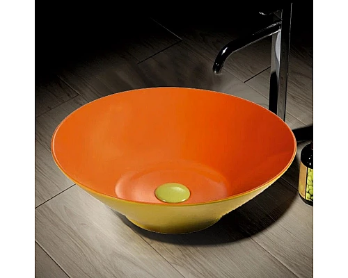 Заказать Раковина 38,5х38,5 см Melana T4006-B6+B3-806 в магазине сантехники Santeh-Crystal.ru