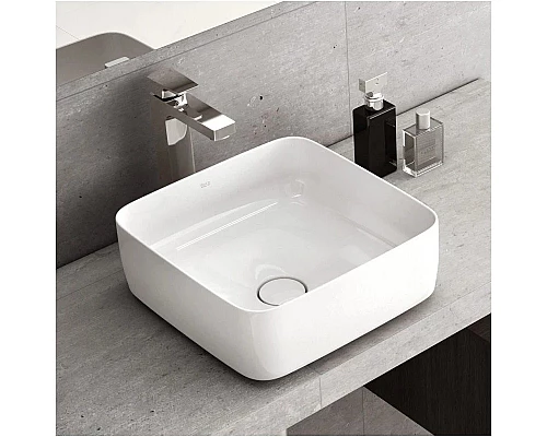 Приобрести Раковина 37х37 см Roca Inspira Square 327532000 в магазине сантехники Santeh-Crystal.ru