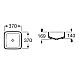 Приобрести Раковина 37х37 см Roca Inspira Square 327532000 в магазине сантехники Santeh-Crystal.ru
