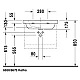 Заказать Раковина 65х48,5 см Duravit D-Code 03426500002 в магазине сантехники Santeh-Crystal.ru