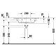 Заказать Раковина 83х40 см Duravit ME by Starck 2342830000 в магазине сантехники Santeh-Crystal.ru