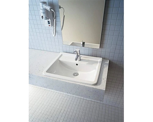 Купить Раковина 56х46,5 см Duravit Starck 3 0302560000 в магазине сантехники Santeh-Crystal.ru