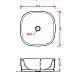 Купить Раковина 45x45 см Artceram Azuley AZL001 01 00 bix0 в магазине сантехники Santeh-Crystal.ru