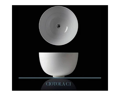 Приобрести Раковина 46x46 см Kerasan Ciotola 430101 в магазине сантехники Santeh-Crystal.ru