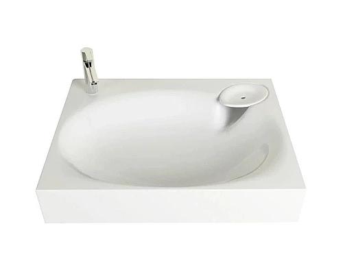 Приобрести Раковина над стиральной машиной 60х50 см Marka One Lavanderia У71490 в магазине сантехники Santeh-Crystal.ru