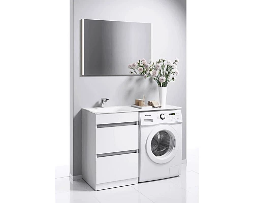 Приобрести Раковина над стиральной машиной 115х50 см Aqwella Forma FOR.11.04.D-L в магазине сантехники Santeh-Crystal.ru