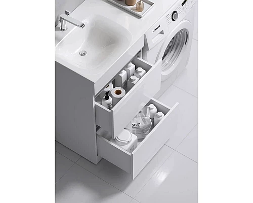 Приобрести Раковина над стиральной машиной 115х50 см Aqwella Forma FOR.11.04.D-L в магазине сантехники Santeh-Crystal.ru
