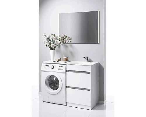 Купить Раковина над стиральной машиной 115х50 см Aqwella Forma FOR.11.04.D-R в магазине сантехники Santeh-Crystal.ru