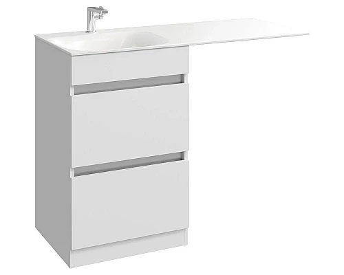 Приобрести Раковина над стиральной машиной 115х50 см Aqwella Forma FOR.11.04.D-L в магазине сантехники Santeh-Crystal.ru