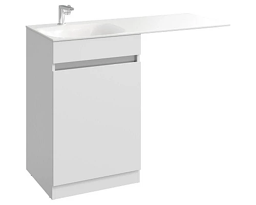 Приобрести Раковина над стиральной машиной 115х50 см Aqwella Forma FOR.11.04.D-L в магазине сантехники Santeh-Crystal.ru