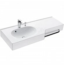 Раковина 127х50 см Акватон Отель 1A70113WOT01L