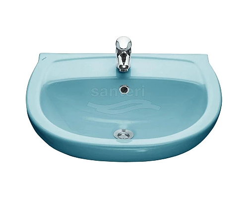 Приобрести Раковина 56,5х45,5 см Santeri Santeri Versia 1.3111.5.S06.11B.0 в магазине сантехники Santeh-Crystal.ru