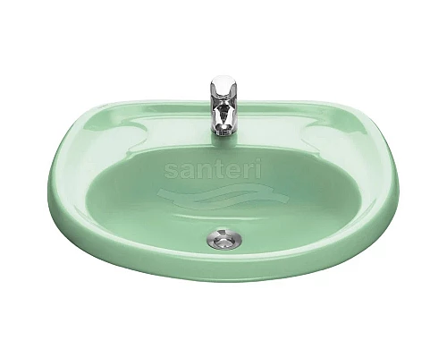 Приобрести Раковина 57,1х45,4 см Santeri Vorotinsky 1.3111.7.S04.10B.0 в магазине сантехники Santeh-Crystal.ru