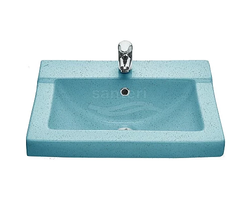 Приобрести Раковина 57,2х42,4 см Santeri Orion 1.3110.8.S03.11B.0 в магазине сантехники Santeh-Crystal.ru