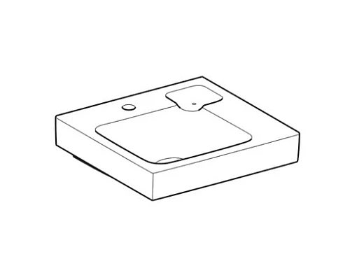 Купить Раковина 50х48,5 см Geberit iCon 124050000 в магазине сантехники Santeh-Crystal.ru