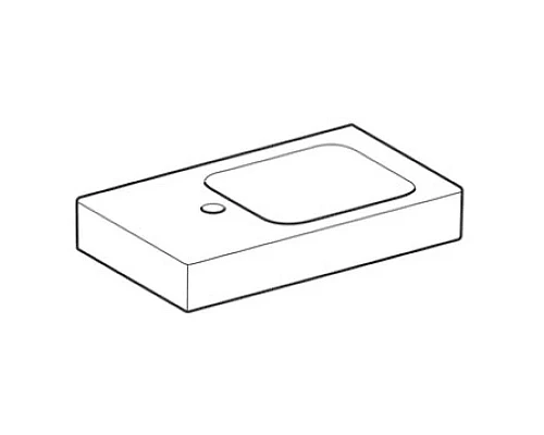 Заказать Раковина 53х31 см Geberit iCon 124153000 в магазине сантехники Santeh-Crystal.ru