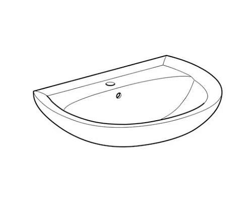 Купить Раковина 70х53 см Geberit Renova 223070000 в магазине сантехники Santeh-Crystal.ru