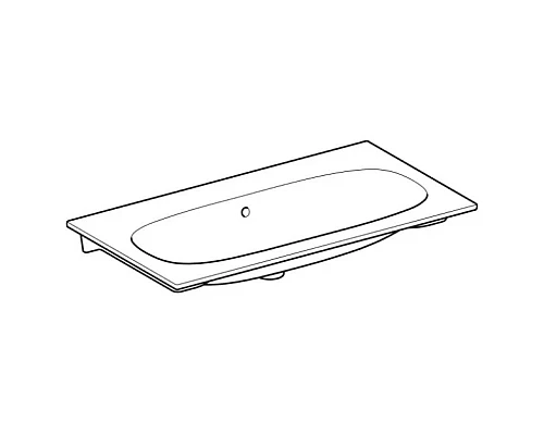 Заказать Раковина 90х48 см Geberit Acanto 500.643.01.2 в магазине сантехники Santeh-Crystal.ru