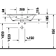 Заказать Раковина 73х49 см Duravit Viu 2344730000 в магазине сантехники Santeh-Crystal.ru