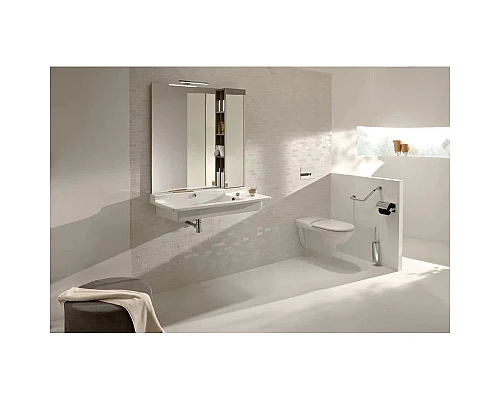 Заказать Подвесная раковина-столешница с отверстием для встраиваемого смесителя 100 см Jacob Delafon Soprano EXK122-00 в магазине сантехники Santeh-Crystal.ru