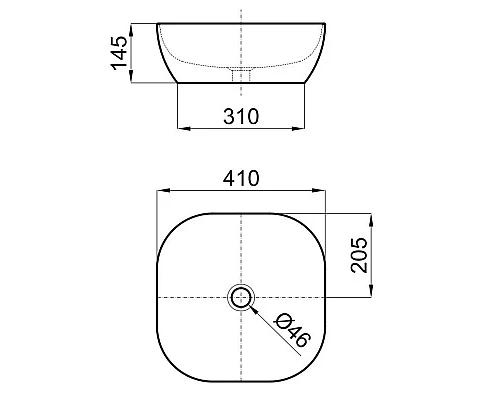 Купить Раковина 41х41 см Noken Slender N364850026 в магазине сантехники Santeh-Crystal.ru
