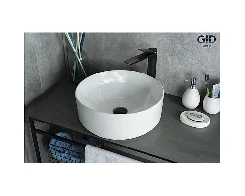 Приобрести Раковина 40х40 см GID Simple N N9425 в магазине сантехники Santeh-Crystal.ru