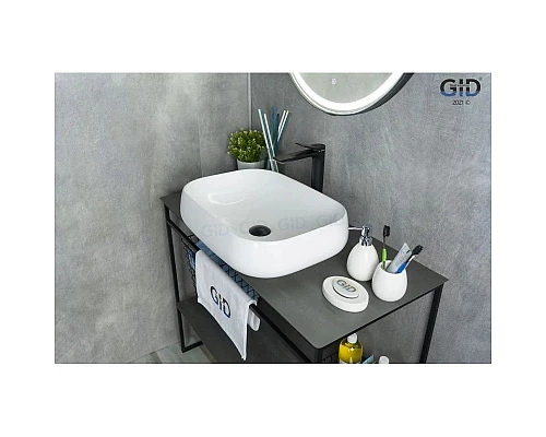 Купить Раковина 56х42 см GID Simple N N9243 в магазине сантехники Santeh-Crystal.ru