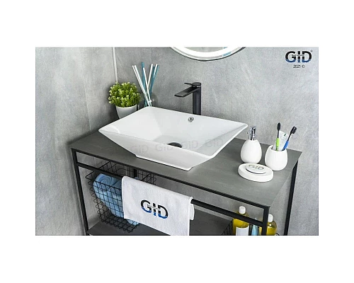 Заказать Раковина 55,5х37,5 см GID Simple N N9212 в магазине сантехники Santeh-Crystal.ru