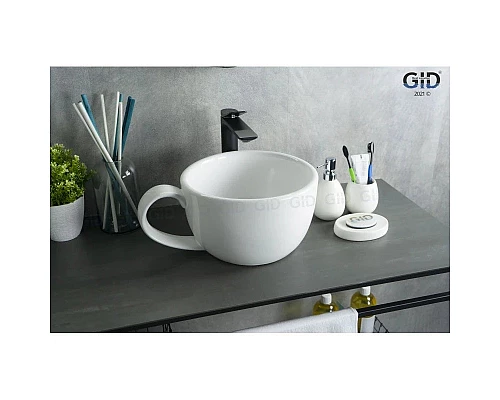 Купить Раковина 40х30 см GID Simple-N N9055 в магазине сантехники Santeh-Crystal.ru