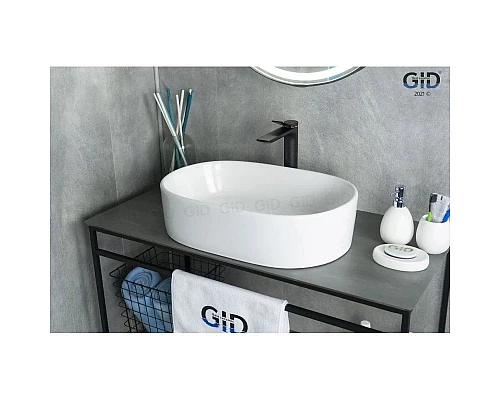 Приобрести Раковина 55,5х34,5 см GID Simple N N9025 в магазине сантехники Santeh-Crystal.ru