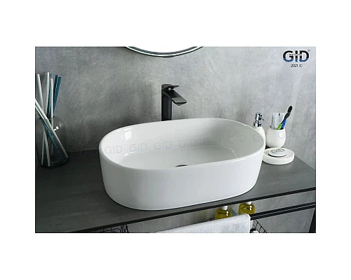 Приобрести Раковина 55,5х34,5 см GID Simple N N9025 в магазине сантехники Santeh-Crystal.ru