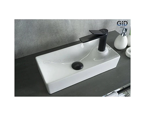 Заказать Раковина 44х22 см GID Simple-N N9260 в магазине сантехники Santeh-Crystal.ru