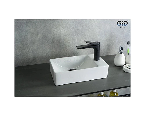 Купить Раковина 38х22 см GID Simple-N N9261 в магазине сантехники Santeh-Crystal.ru