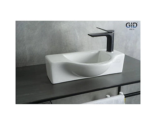 Купить Раковина 44,5х25 см GID Simple N N9306 в магазине сантехники Santeh-Crystal.ru