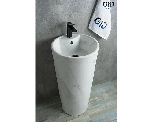 Заказать Раковина 40х40 см GID Nb131ws в магазине сантехники Santeh-Crystal.ru