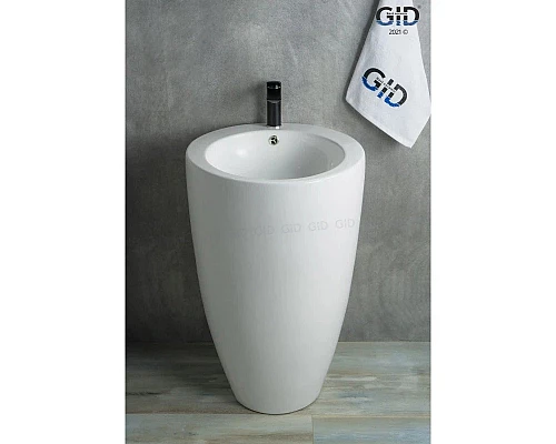 Приобрести Раковина 49х49 см GID Simple N Nb133 в магазине сантехники Santeh-Crystal.ru