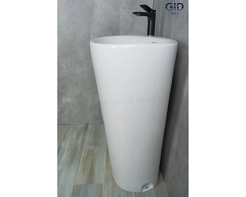 Приобрести Раковина напольная 52х40 см GID Simple-N Nb188 в магазине сантехники Santeh-Crystal.ru