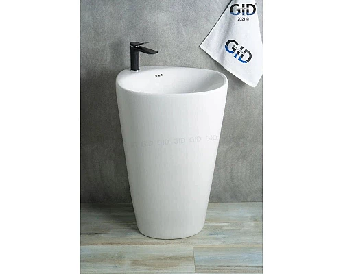 Приобрести Раковина напольная 52х40 см GID Simple-N Nb188 в магазине сантехники Santeh-Crystal.ru