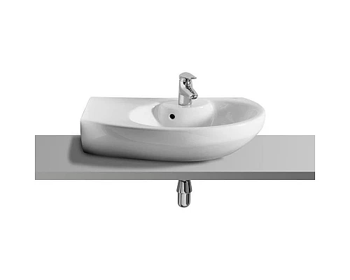 Приобрести Настенная керамическая раковина 68 см Roca Dama Senso 327518000 в магазине сантехники Santeh-Crystal.ru