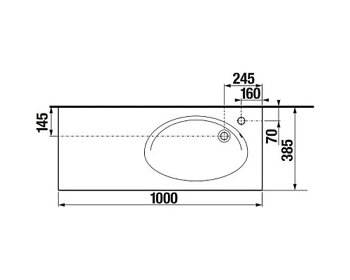 Купить Раковина 100х38,5 см Roca Etna 327009000 в магазине сантехники Santeh-Crystal.ru