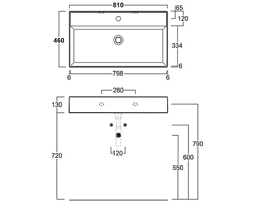 Заказать Раковина 81х46 см Simas Agile AG81 bi*1 в магазине сантехники Santeh-Crystal.ru