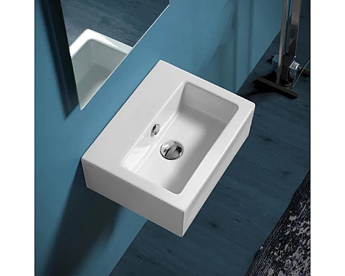 Приобрести Раковина 43x33,5 см Simas Frozen FZ14bix0 в магазине сантехники Santeh-Crystal.ru