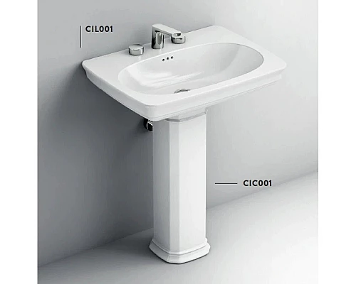 Приобрести Раковина 68x49,5 см Artceram Civitas CIL001 01 00 x1 в магазине сантехники Santeh-Crystal.ru