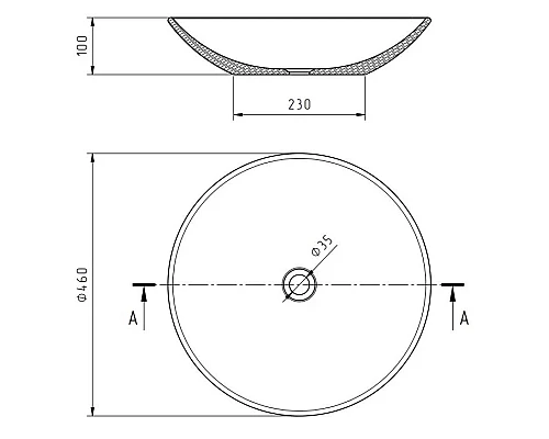Купить Раковина 46x46 см Migliore Arena 31565 в магазине сантехники Santeh-Crystal.ru