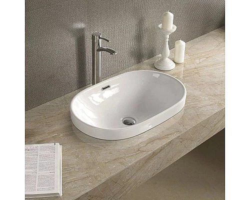 Приобрести Раковина 61х40 см Art&Max AM-5006-C в магазине сантехники Santeh-Crystal.ru