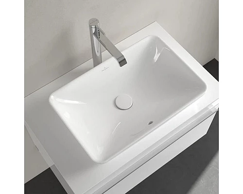 Купить Раковина 55х36 см Villeroy & Boch Venticello 411355R1 в магазине сантехники Santeh-Crystal.ru