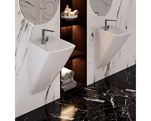 Купить Раковина 47,5х48,5 см Ambassador Benefit 206T20001 в магазине сантехники Santeh-Crystal.ru