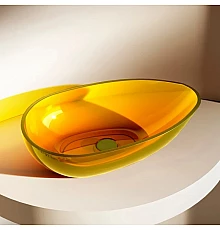 Раковина 60х36 см Abber Kristall AT2811Amber