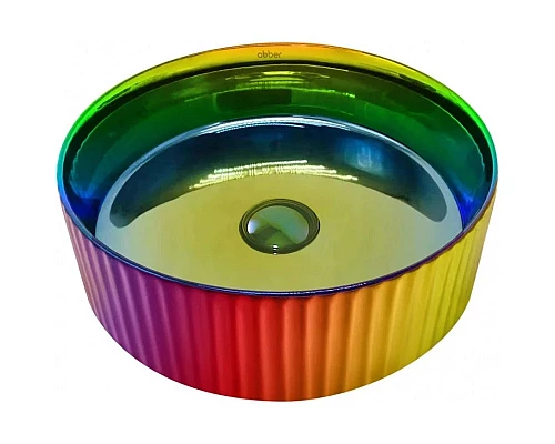 Заказать Раковина 36х36 см Abber Bequem AC2114Regen в магазине сантехники Santeh-Crystal.ru