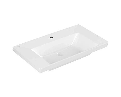 Купить Раковина 80х47 см Villeroy & Boch Subway 3.0 4A708101 в магазине сантехники Santeh-Crystal.ru